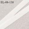 Elastique 8 mm lingerie haut de gamme couleur naturel élastique fin doux au toucher style velours prix au mètre