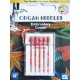 Aiguille Organ EMBROIDERY COMBI BOX  aiguilles  la boite de 5 aiguilles