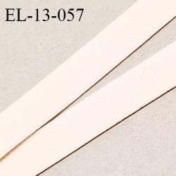 Elastique 13 mm lingerie couleur soie largeur 13 mm allongement +80% prix au mètre