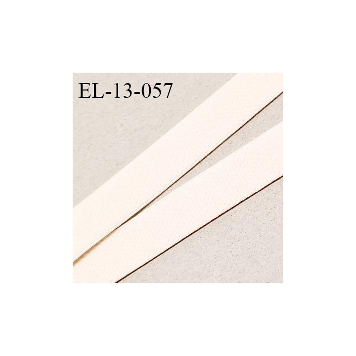 Elastique 13 mm lingerie couleur soie largeur 13 mm allongement +80% prix au mètre