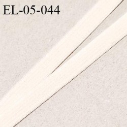 Elastique 5 mm lingerie couleur soie élastique très doux au toucher style velours largeur 5 mm allongement +180% prix au mètre