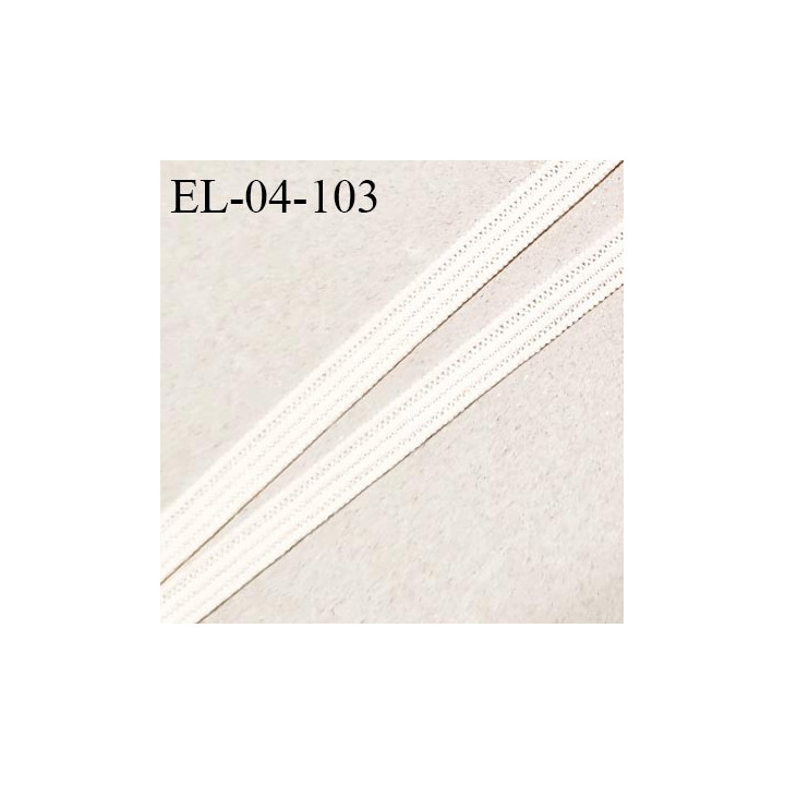 Elastique 4 mm spécial lingerie et couture couleur soie élastique fin très souple allongement +180%  largeur 4 mm prix au mètre