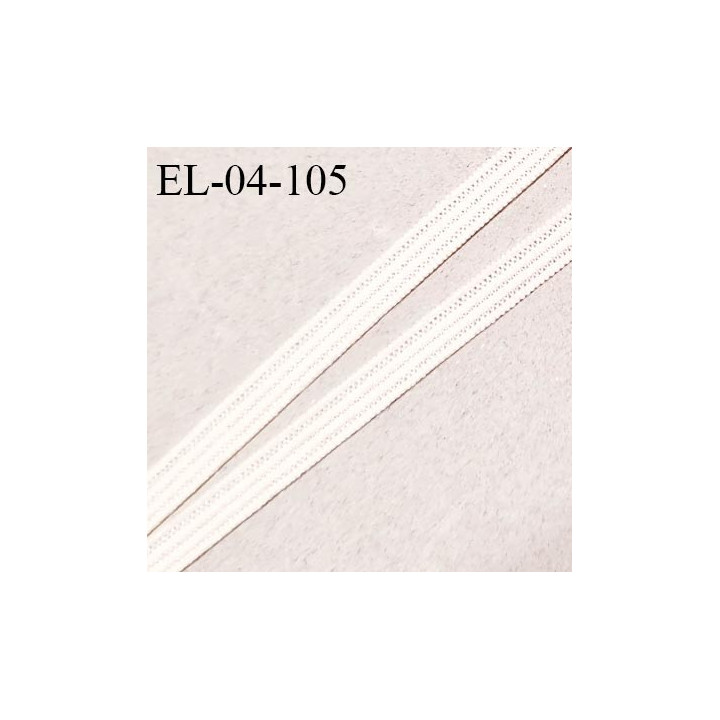 Elastique 4 mm spécial lingerie et couture couleur rose boudoir élastique fin très souple allongement +180% prix au mètre