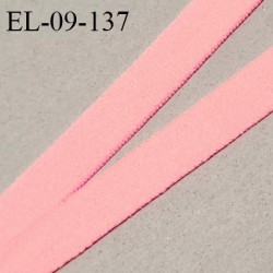 Elastique 9 mm lingerie couleur rose flashy largeur 9 mm allongement +130% haut de gamme prix au mètre