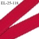 Elastique picot 25 mm bretelle et lingerie couleur framboise très beau largeur 25 mm prix au mètre