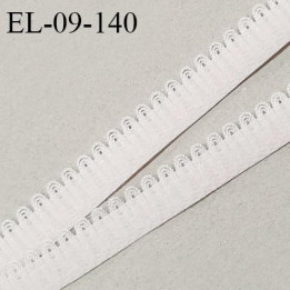 Elastique picot 10 mm lingerie couleur quartz largeur 10 mm haut de gamme prix au mètre