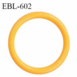 Anneau de réglage 14 mm en pvc couleur jaune orangé diamètre intérieur 14 mm diamètre extérieur 18 mm prix à l'unité
