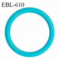 Anneau de réglage 14 mm en pvc couleur bleu vert diamètre intérieur 14 mm diamètre extérieur 18 mm épaisseur 2 mm prix à l'unité