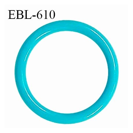 Anneau de réglage 14 mm en pvc couleur bleu vert diamètre intérieur 14 mm diamètre extérieur 18 mm épaisseur 2 mm prix à l'unité