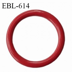 Anneau de réglage 14 mm en pvc couleur ocre rouge prix à l'unité