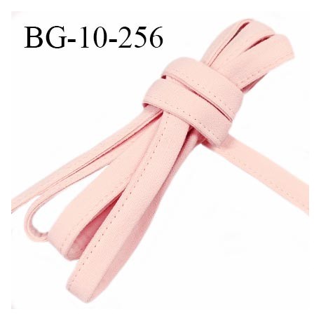 Cache armature et baleine underwire 10 mm couleur rose pâle très doux au toucher largeur 10 mm prix au mètre