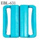 Boucle clip 20 mm attache réglette pvc spécial maillot de bain couleur bleu vert intérieur 20 mm haut de gamme prix à l'unité