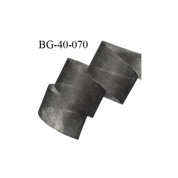 Bande thermocollant couleur gris largeur 40 mm prix au mètre vous pouvez prendre la longueur que vous voulez en un seul morceau