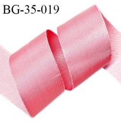 Sangle 35 mm polypropylène très solide couleur rose largeur 35 mm épaisseur 1 mm prix au mètre
