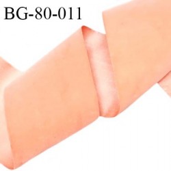 Galon ruban velours 150 mm couleur saumon largeur 15 cm fabriqué en France prix au mètre