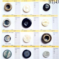 Plaque de 12 boutons pour création unique le plus gros diamètre de 23 à 35 mm fabrication européenne prix pour la plaque entière