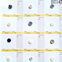 Plaque de 12 boutons pour création unique diamètre de 10 à 12 mm fabrication européenne prix pour la plaque entière