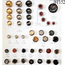 Plaque de 41 boutons pour création unique diamètre de 15 à 40 mm prix pour la plaque entière