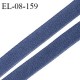 Elastique 8 mm lingerie haut de gamme fabriqué en France couleur bleu gris élastique fin et souple doux au toucher prix au mètre