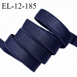 Elastique 12 mm lingerie haut de gamme couleur bleu brillant largeur 12 mm bonne élasticité prix au mètre