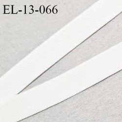 Elastique 13 mm lingerie couleur naturel doux au toucher largeur 13 mm allongement +120% prix au mètre