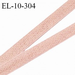 Elastique 10 mm bretelle et lingerie couleur chair rosé très doux au toucher style velours prix au mètre