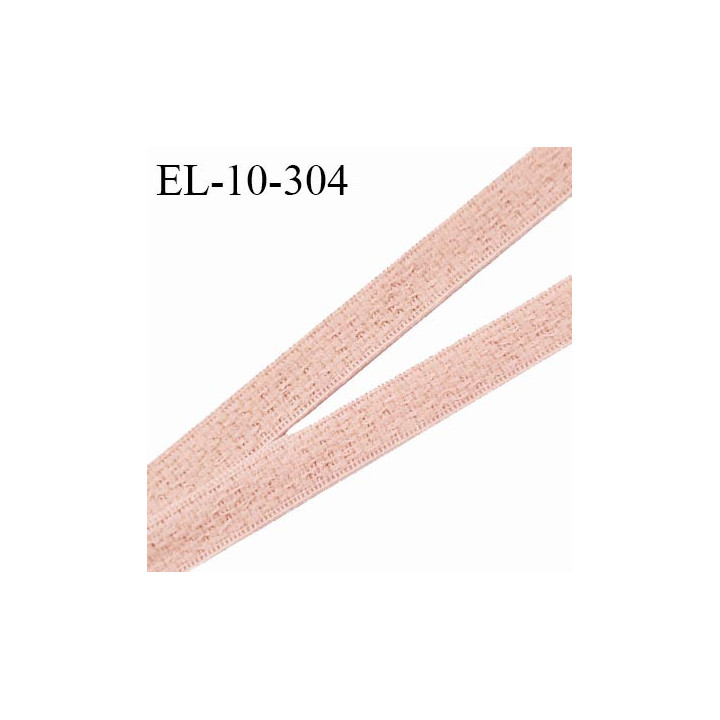 Elastique 10 mm bretelle et lingerie couleur chair rosé très doux au toucher style velours prix au mètre