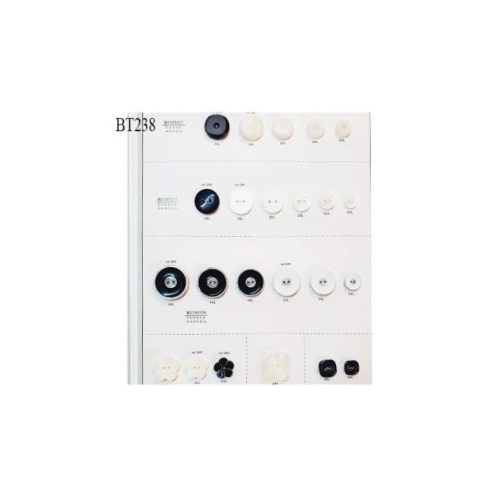 Plaque de 23 boutons diamètre 13 à 30 mm pour création unique prix pour la plaque entière