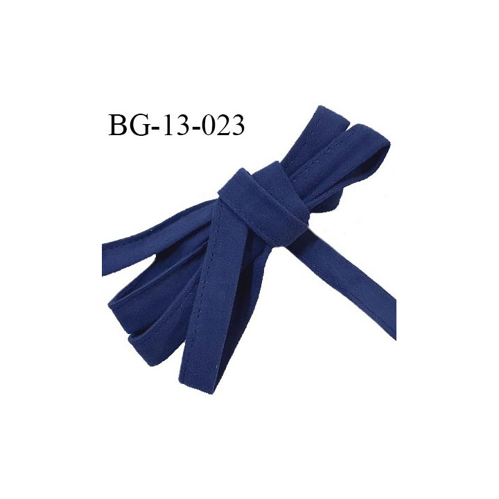 Cache armature et baleine underwire 13 mm couleur bleu foncé très doux au toucher fine épaisseur largeur 13 mm prix au mètre