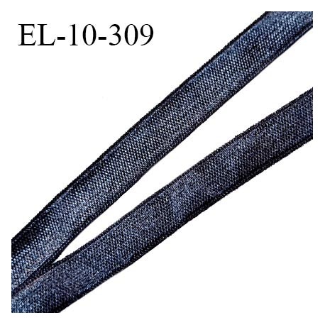 Elastique fin 10 mm lingerie haut de gamme couleur gris brillant largeur 10 mm élastique fin et souple prix au mètre