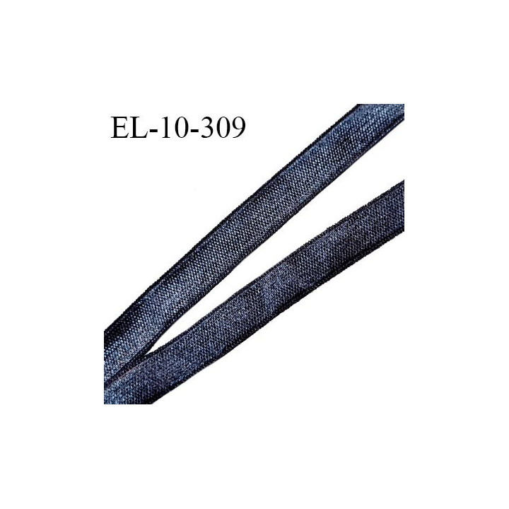 Elastique fin 10 mm lingerie haut de gamme couleur gris brillant largeur 10 mm élastique fin et souple prix au mètre