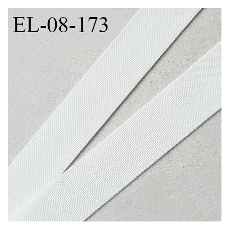 Elastique lingerie 8 mm petit grain couleur ivoire haut de gamme largeur 8 mm prix au mètre
