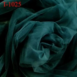 Marquisette tulle spécial lingerie haut de gamme couleur vert largeur 155 cm prix pour 10 cm 100 % polyamide