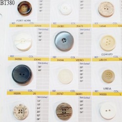 Plaque de 12 boutons pour création unique diamètre de 20 à 30 mm fabrication européenne prix pour la plaque entière