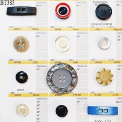 Plaque de 12 boutons pour création unique diamètre de 20 à 50 mm fabrication européenne prix pour la plaque entière