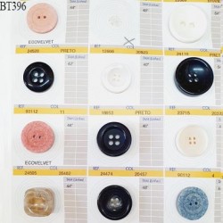 Plaque de 11 boutons pour création unique diamètre de 25 à 34 mm fabrication européenne prix pour la plaque entière