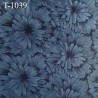 Tissu lingerie couleur bleu et noir très haut de gamme largeur 145 cm 165 grs au m2 prix pour 10 centimètres