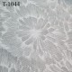 Tissu lingerie couleur gris et blanc très non extensible haut de gamme largeur 140 cm 165 grs au m2 prix pour 10 centimètres