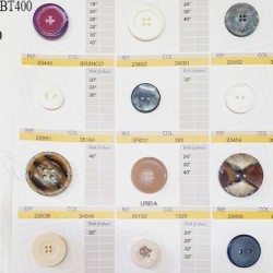 Plaque de 12 boutons pour création unique diamètre de 17 à 30 mm fabrication européenne prix pour la plaque entière