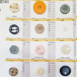 Plaque de 11 boutons pour création unique diamètre de 21 à 34 mm fabrication européenne prix pour la plaque entière