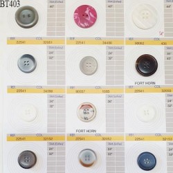Plaque de 12 boutons pour création unique diamètre de 20 à 28 mm fabrication européenne prix pour la plaque entière