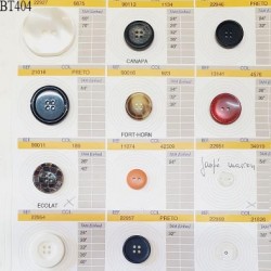 Plaque de 10 boutons pour création unique diamètre de 15 à 38 mm fabrication européenne prix pour la plaque entière