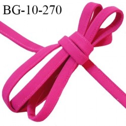 Cache armature et baleine underwire 10 mm couleur rose orchidée très doux au toucher largeur 10 mm prix au mètre