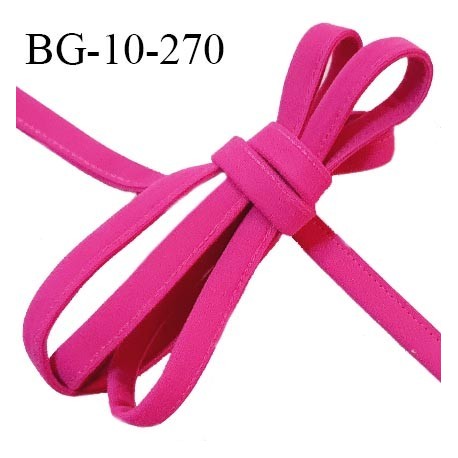 Cache armature et baleine underwire 10 mm couleur rose orchidée très doux au toucher largeur 10 mm prix au mètre