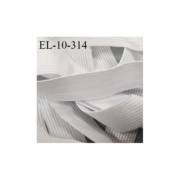 Elastique 10 mm couleur naturel souple superbe largeur 10 mm fabriqué en France prix au mètre