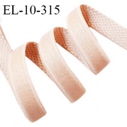 Elastique 10 mm lingerie haut de gamme fabriqué en France couleur peau doux au toucher largeur 10 mm prix au mètre