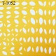 Tissu maillot de bain jaune très haut de gamme lycra élasthanne largeur 150 cm 210 grs au m2 prix pour 10 cm de longueur