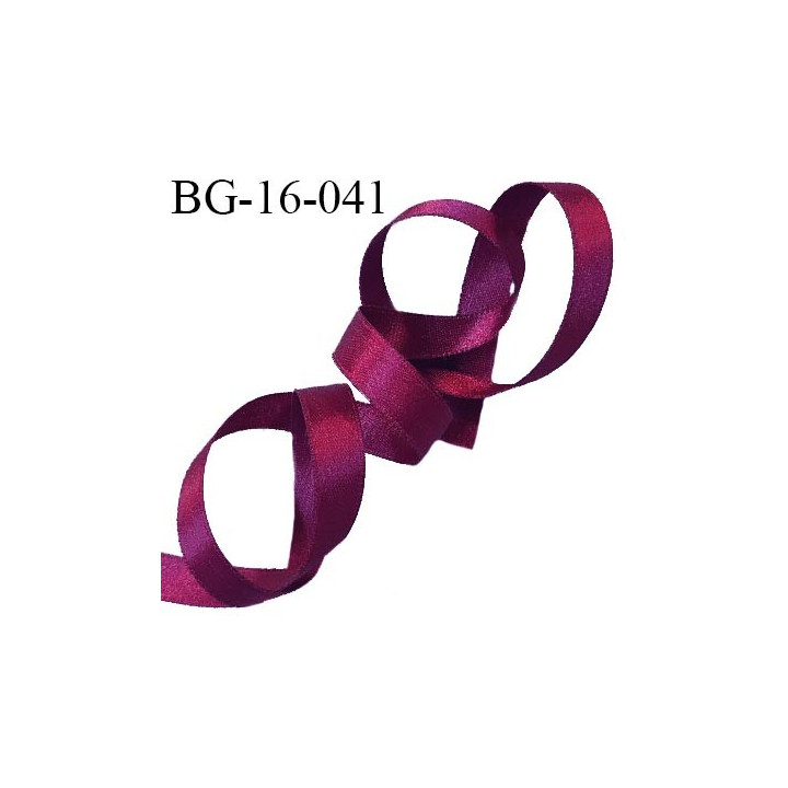 Galon ruban 16 mm satin couleur violet brillant lumineux largeur 16 mm prix au mètre