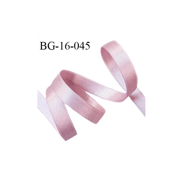 Galon ruban 16 mm satin couleur parme brillant lumineux largeur 16 mm prix au mètre