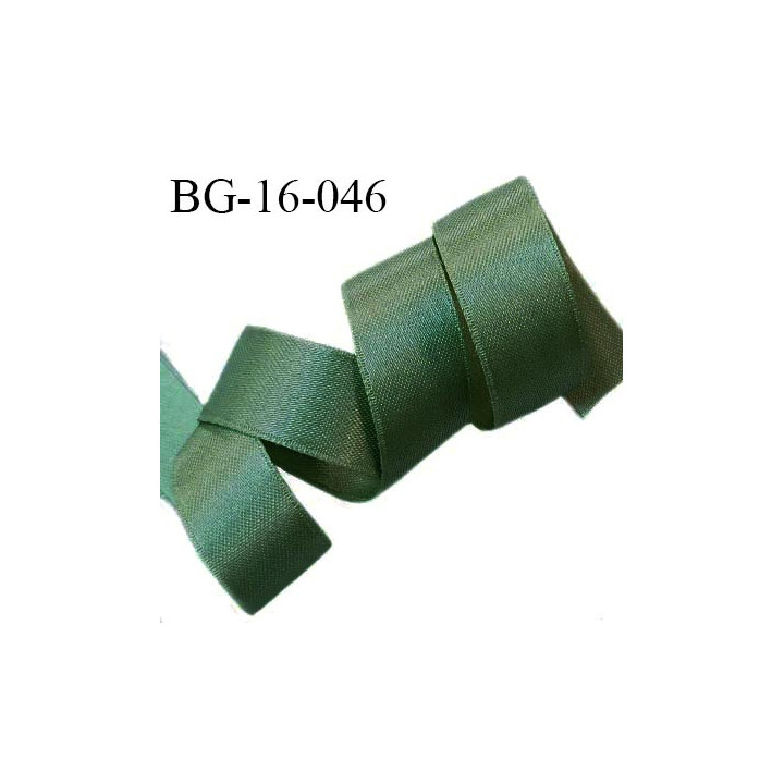 Galon ruban 16 mm satin couleur vert bouteille brillant lumineux largeur 16 mm prix au mètre